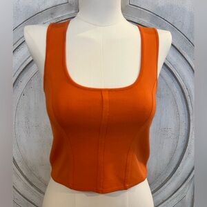 Happily Grey Women’s Burnt Orange Tank Top - Cute